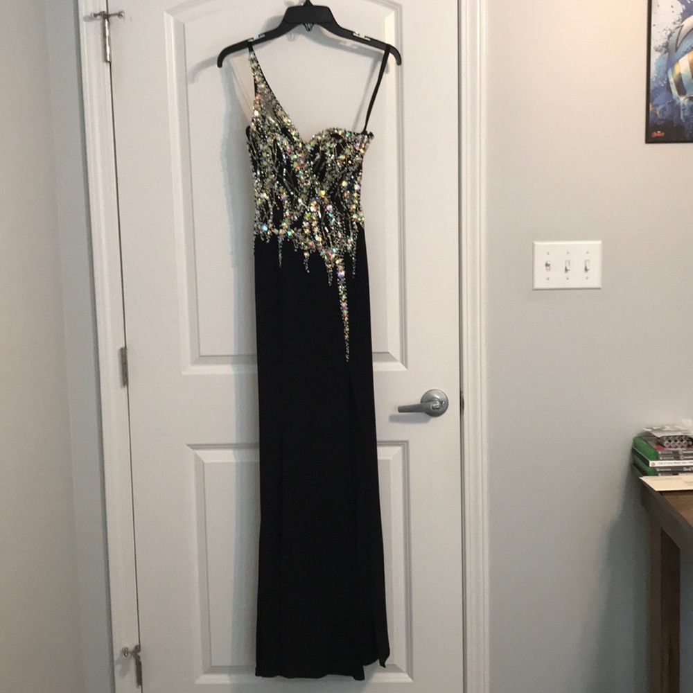 Beaded prom dress